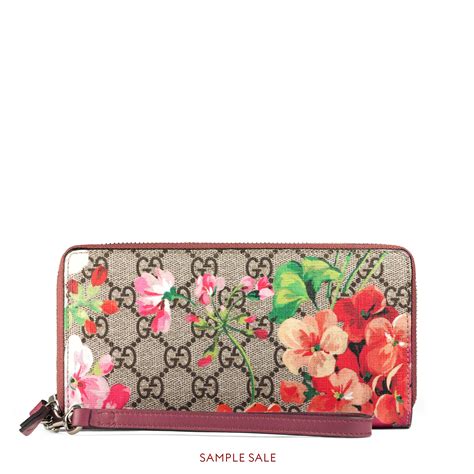 gucci blooms wallet ebay|Gucci zippy wallet.